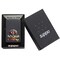 Zippo 2022 Zippo Skull Black Matte, 3D Texture Print,  ZIP-49187 - alternate 3